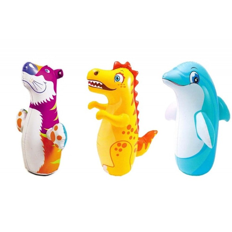 Mainan Anak Samsak Tinju Intex44669 3D Bop Bags Animal 1