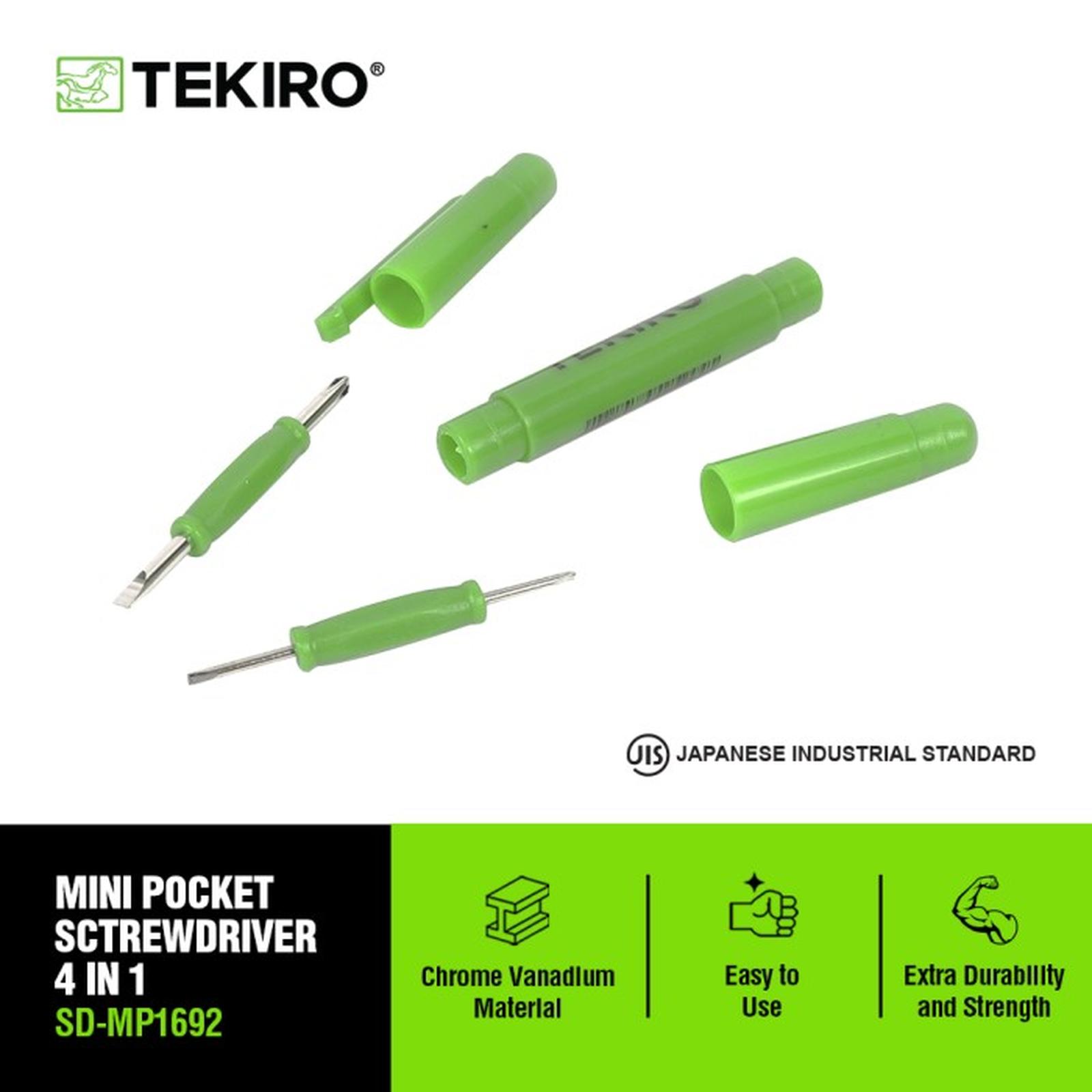 Tekiro Obeng Type Pen 4 in 1 2