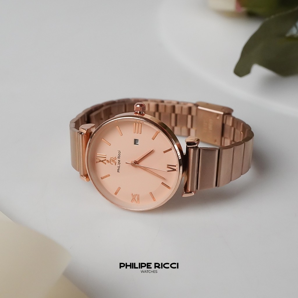Jaya Sakti Grup PhiLipe Ricci Jam Tangan Wanita Rantai Kecil  7447