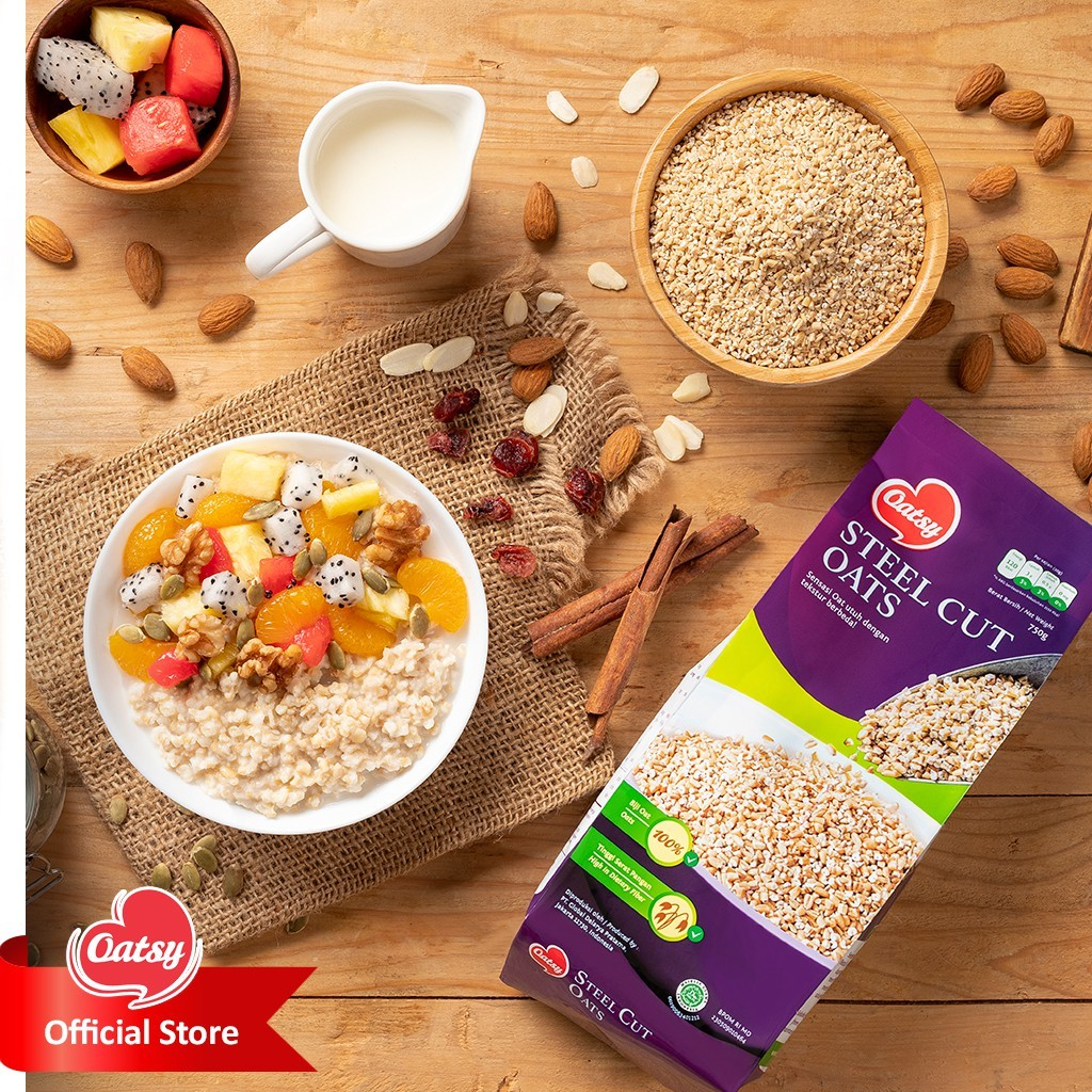 Global Delarya Pratama  Oatsy Steel Cut Oats 750 g