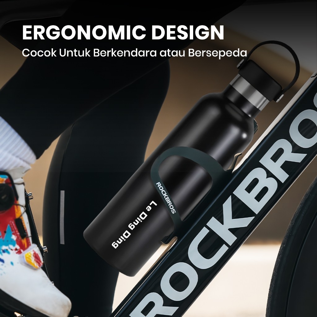 Expand Global Indo Le Ding Ding Tumbler Stainless Steel Bottle 1 Liter