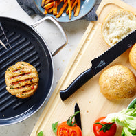 Greenpan  Chop & Grill Stainless Steel Serrated Bread Knife