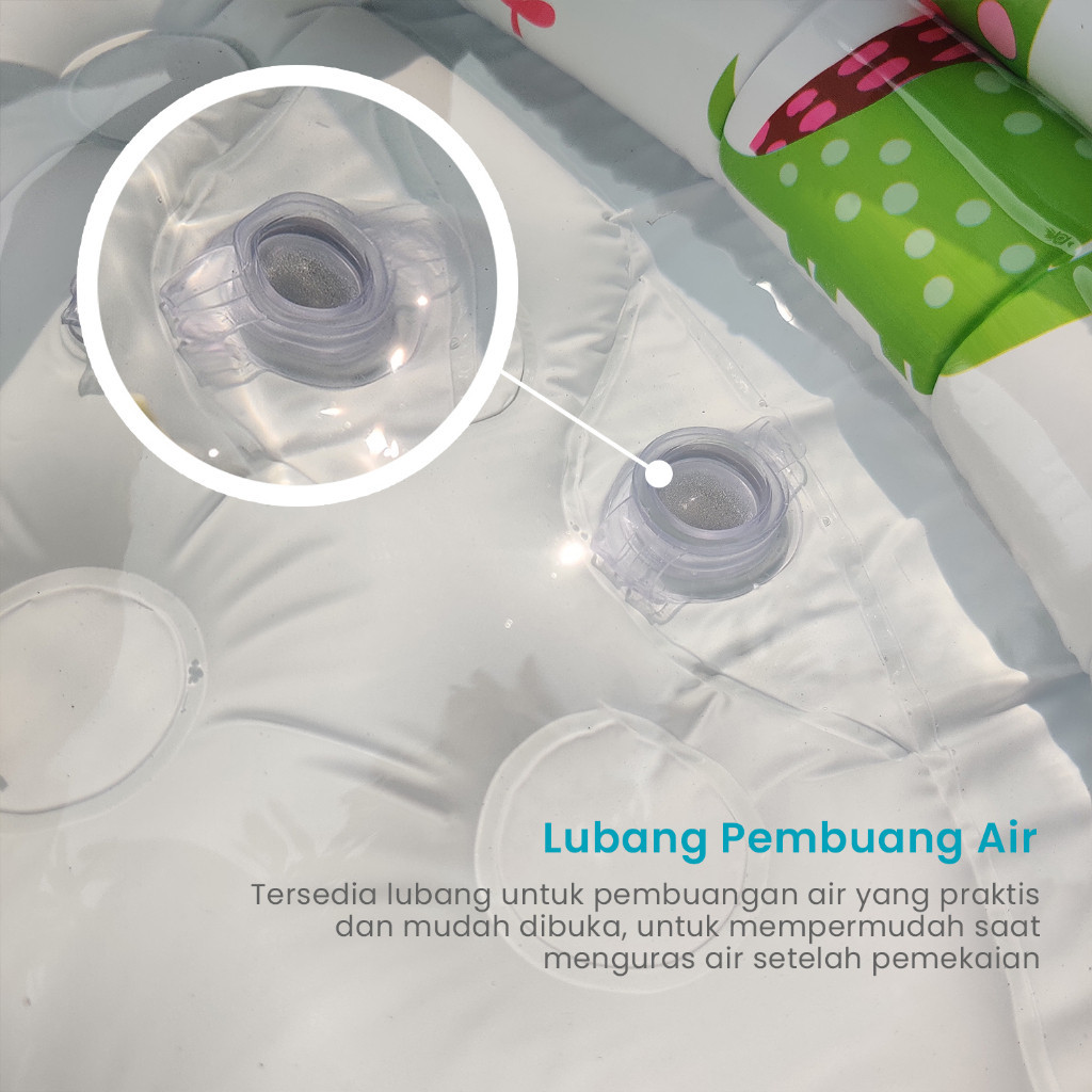  Xin Yue Kolam Renang Anak Motif Dinosaurus