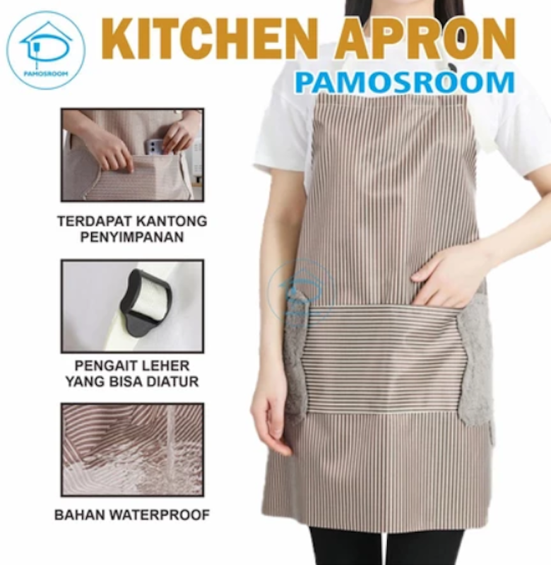 Pamosroom Apron Waterproof