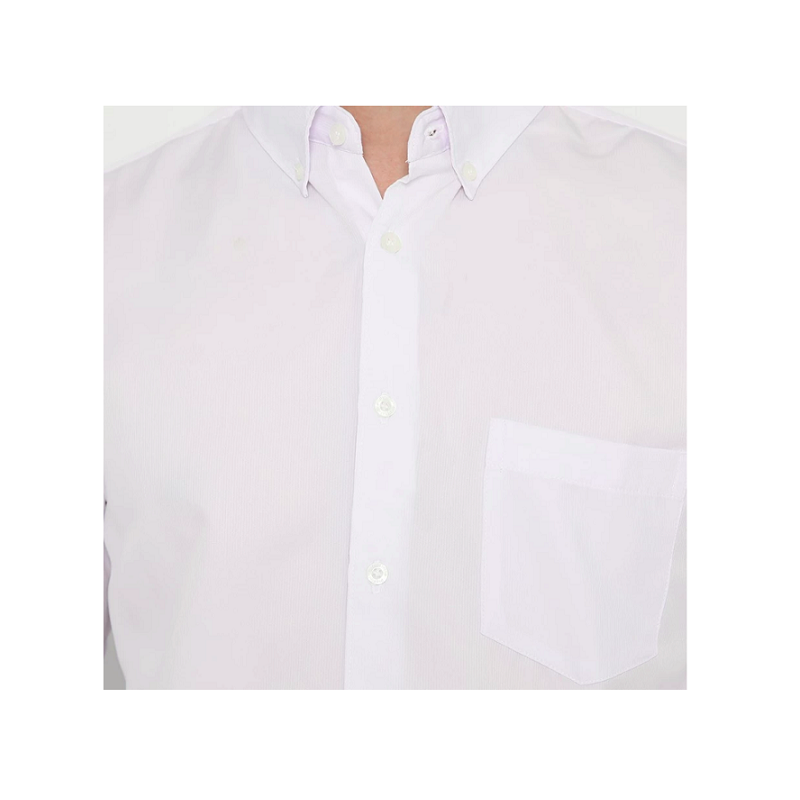 Citra Agung Busana PLATINI Kemeja Pria Polos Lengan Panjang Putih Polinosic 66014