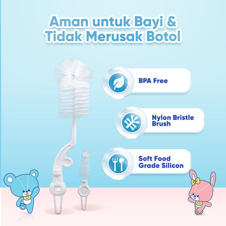 PZ. Cussons Indonesia Cussons Baby Bottle Nipple Brush