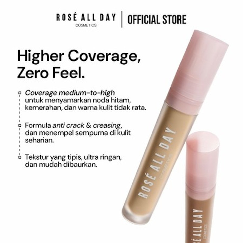 Rose All Day The Realest AiryFit Concealer Beige 4