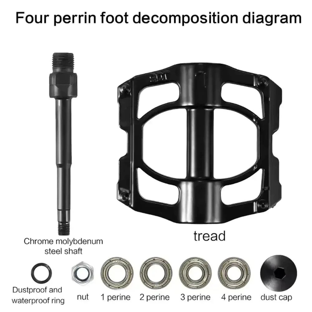 Hindegko Pedal Sepeda 4 Bearing 3