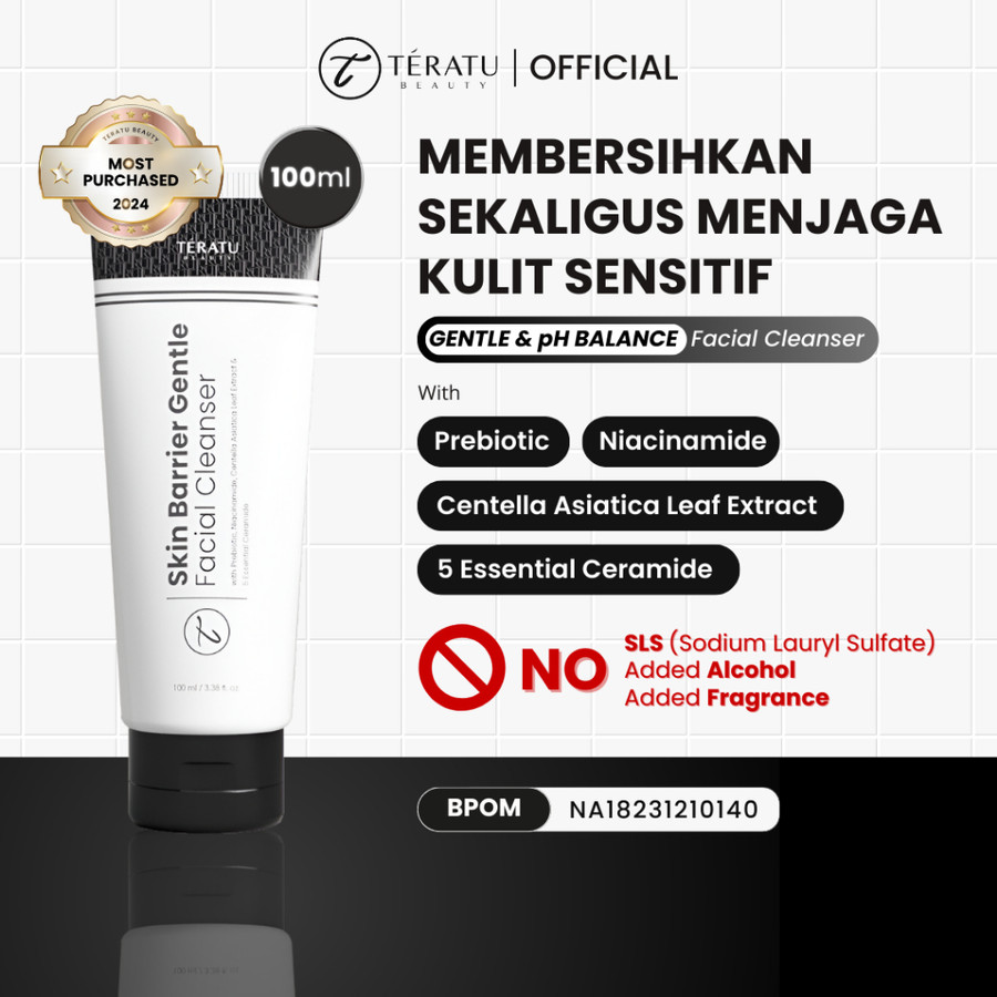Fandi Universal Kosmekreasi Tératu Beauty Skin Barrier Gentle Facial Cleanser