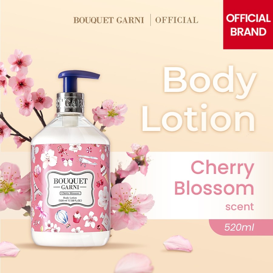  BOUQUET GARNI Fragranced Body Lotion Cherry Blossom