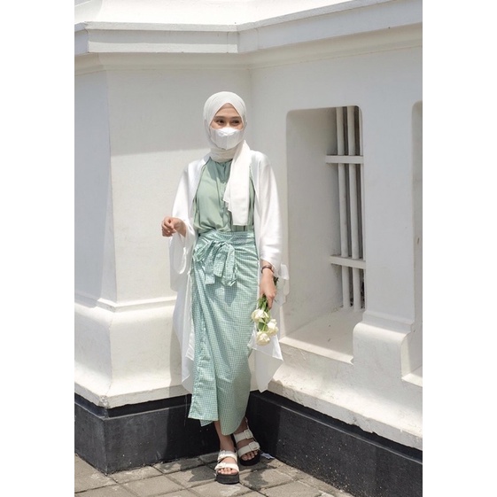 Melody Rok Lilit Tartan Kotak 3