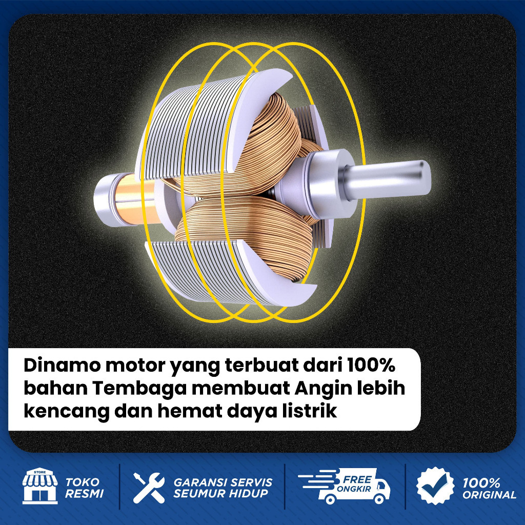 Tripacific Electrindo SEKAI Kipas Angin Dinding Tornado HFN 1856 PO