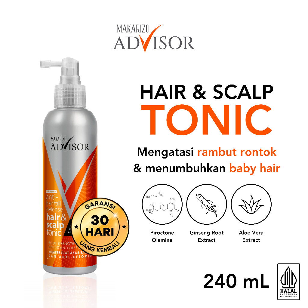Akasha Wira International Makarizo Advisor Hair & Scalp Tonic