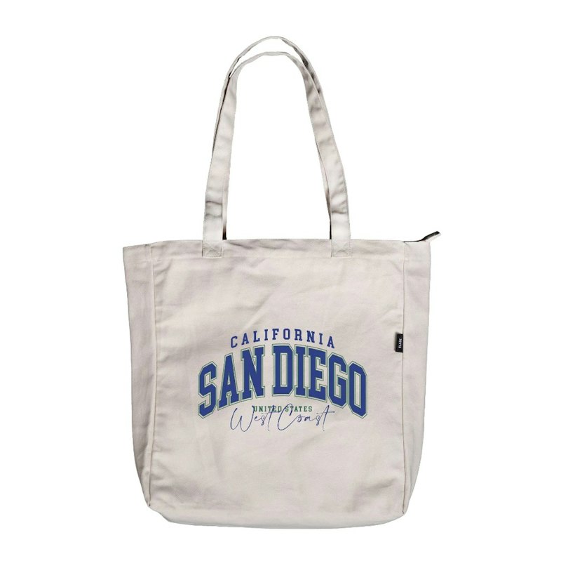 Flade Studios Totebag Kanvas Cream City Series San Diego 1
