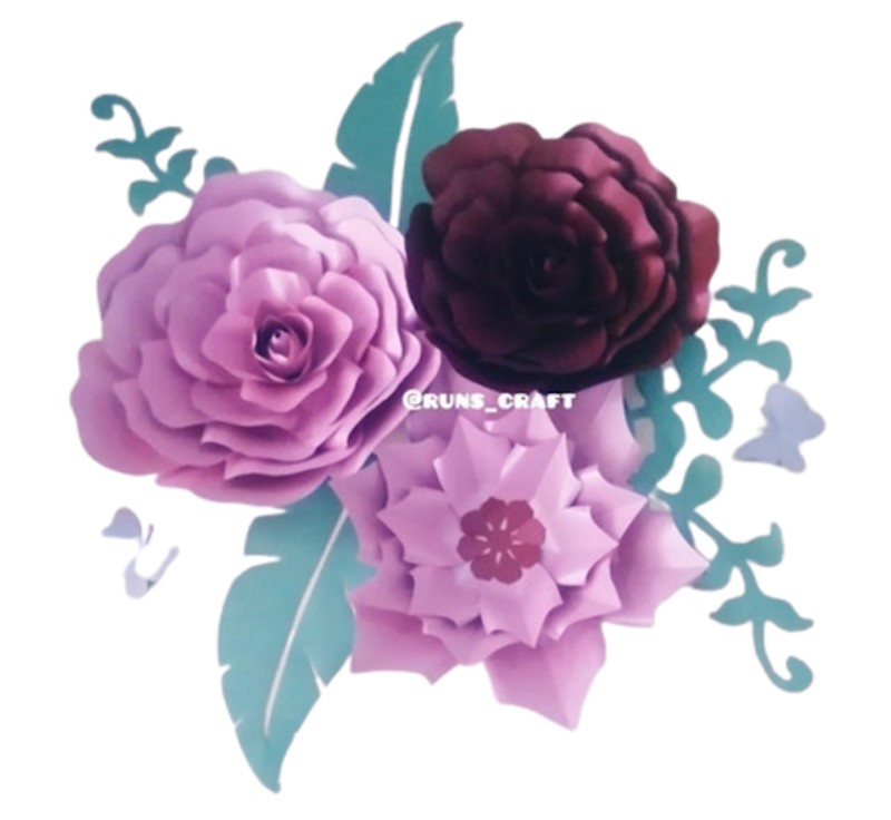 Paper Flower Backdrop 1