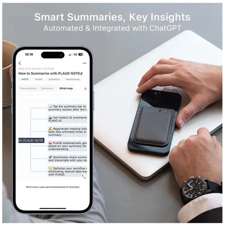 ‎Shenzen Smart Connect Technology Plaud Note AI Voice Recorder Empowered