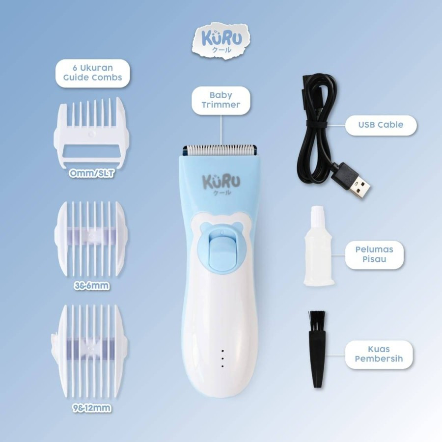 Kuru Baby Indonesia Kuru Electric Baby Hair Clipper