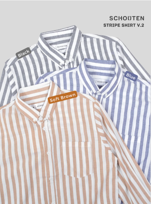  Schouten Basic Stripe V2 Long Sleeve