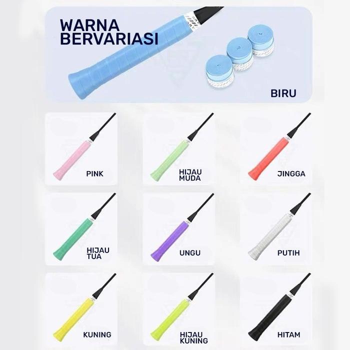  BBAK Grip Raket Karet Badminton