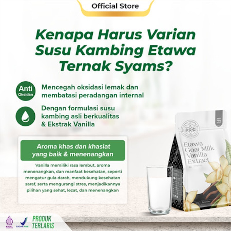 Ternak Syams Goat Milk Vanilla Extract 5