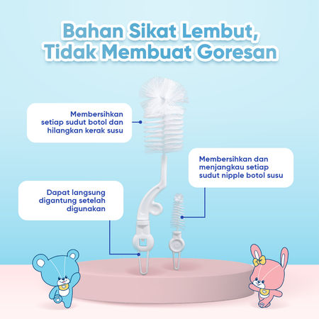 PZ. Cussons Indonesia Cussons Baby Bottle Nipple Brush