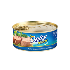 Delta Foods Ikan Tuna Dalam Minyak Kanola