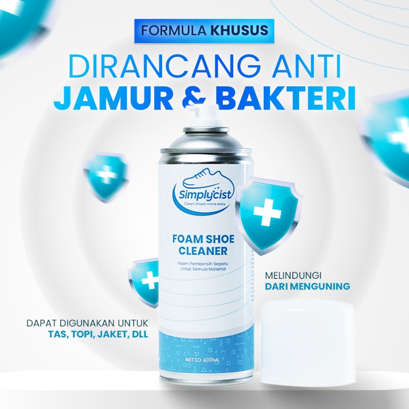 Simplycist Foam Shoee Cleaner 3