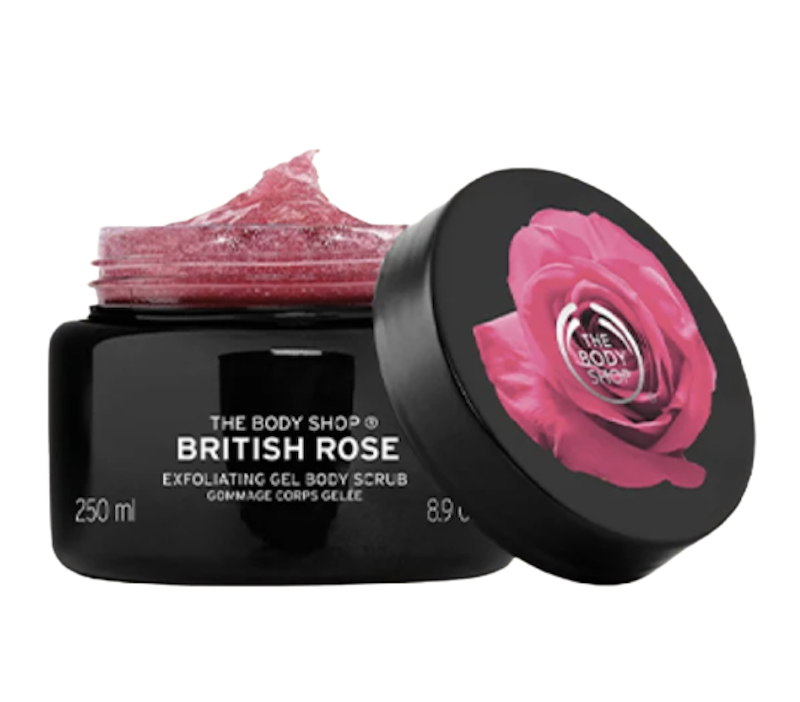 British Rose Body Scrub 1