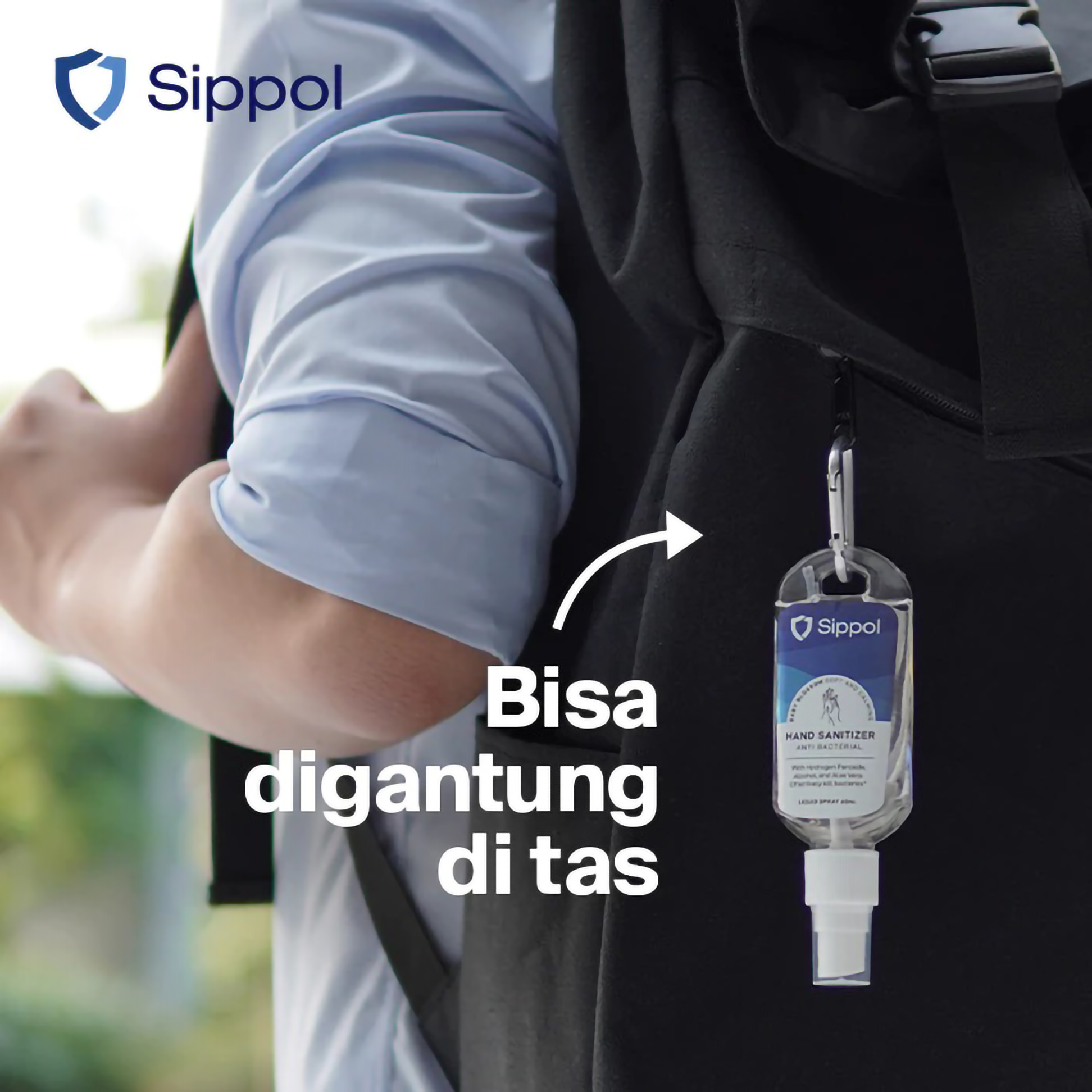 Sandana Sippol Hand Sanitizer Kids Animal 