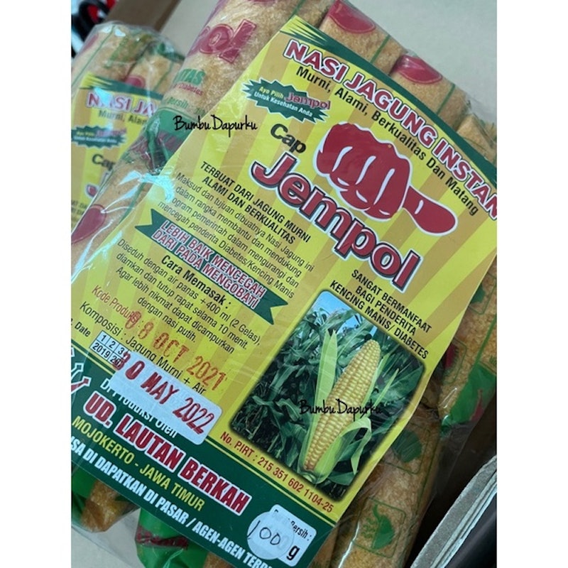 Nasi Jagung Instan Cap Jempol 2