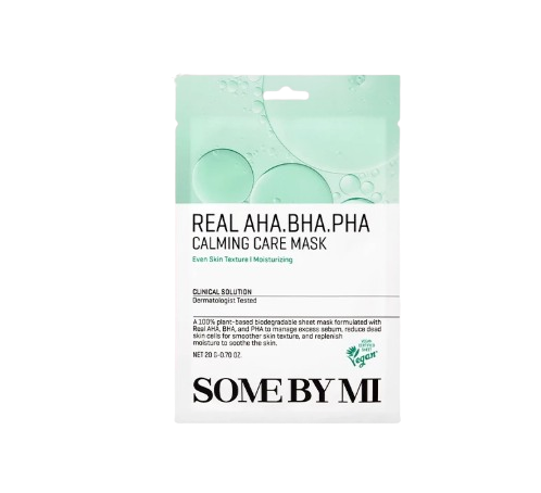 SOME BY MI ｜ Real AHA BHA PHA Calming Care Mask