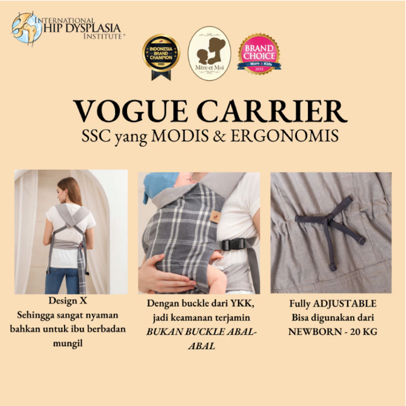 Mere et Moi Vogue Carrier Flanel 3