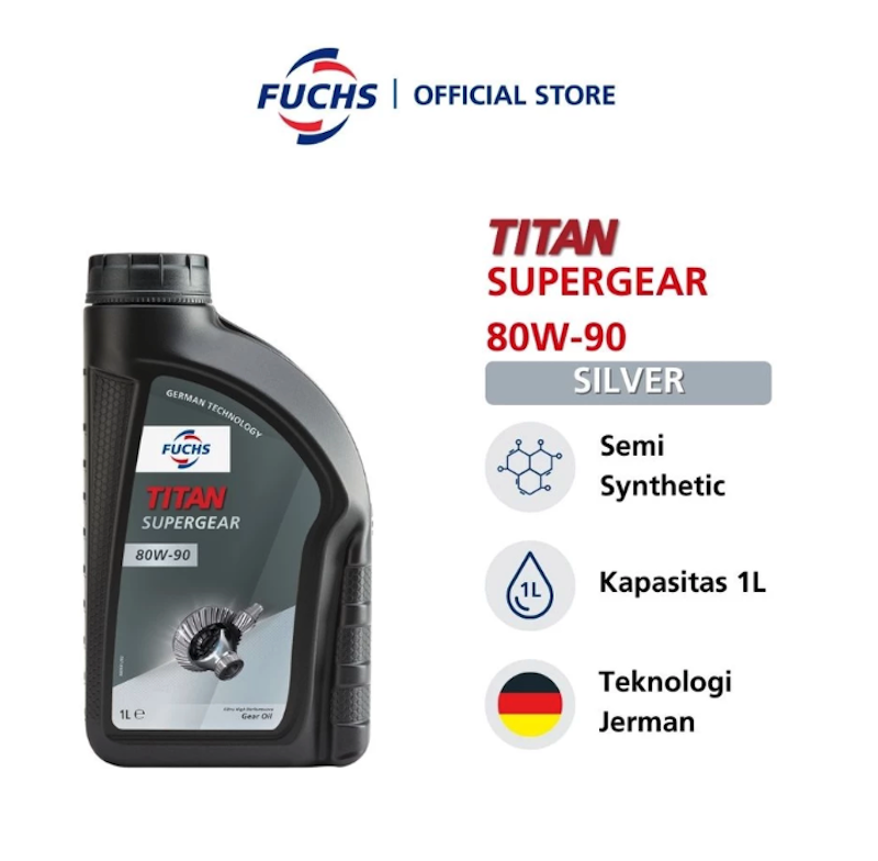 Fuchs Titan Supergear 80W90 Silver 2