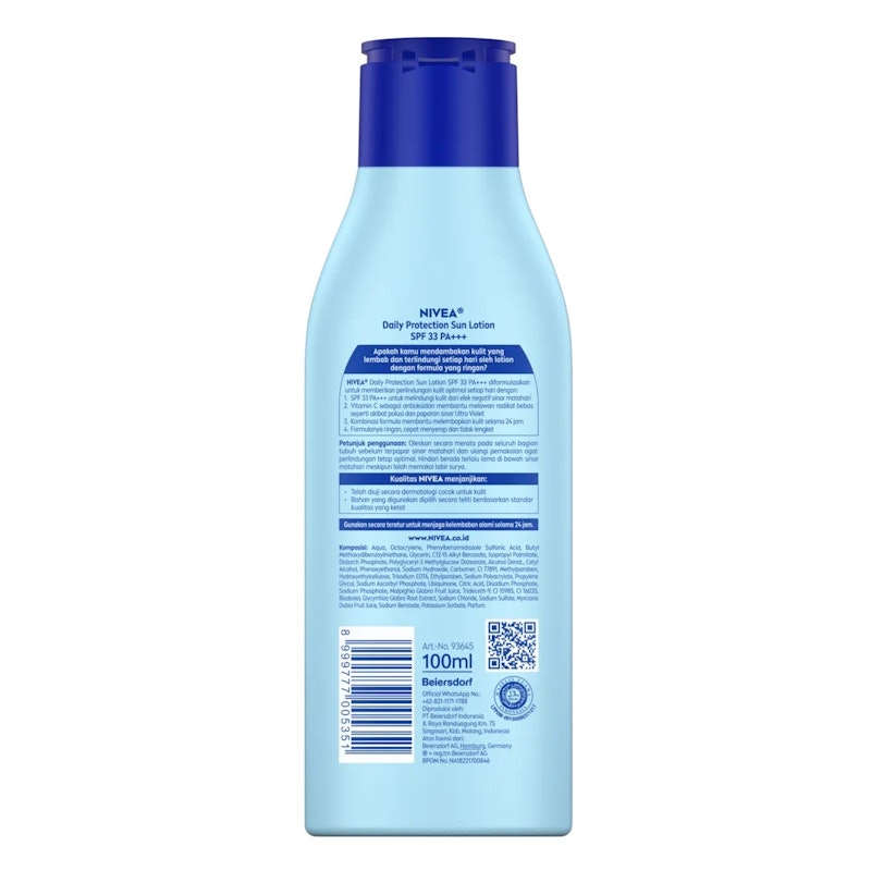 Nivea Sun Daily Protection Sun Lotion Light Feeling SPF 33