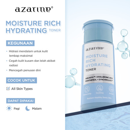 Wahana Kosmetika Indonesia Azarine® Moisture Rich Hydrating Toner