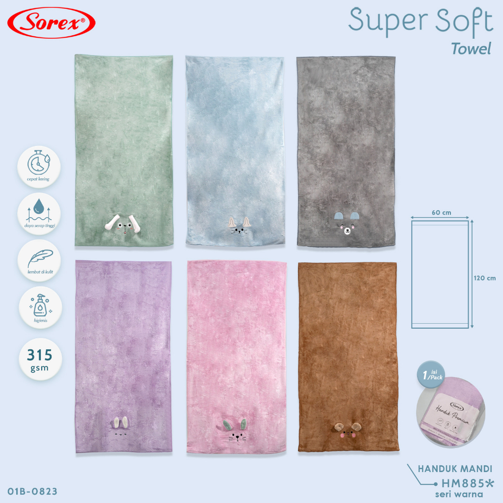 Sorex® Super Soft Towel 3