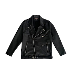 X Urband Absolute Jaket Kulit Sintetis Ramones