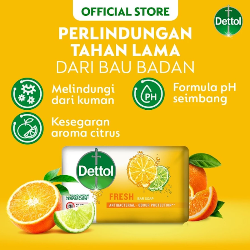Sabun Mandi Batang Anti Bakteri Fresh 2