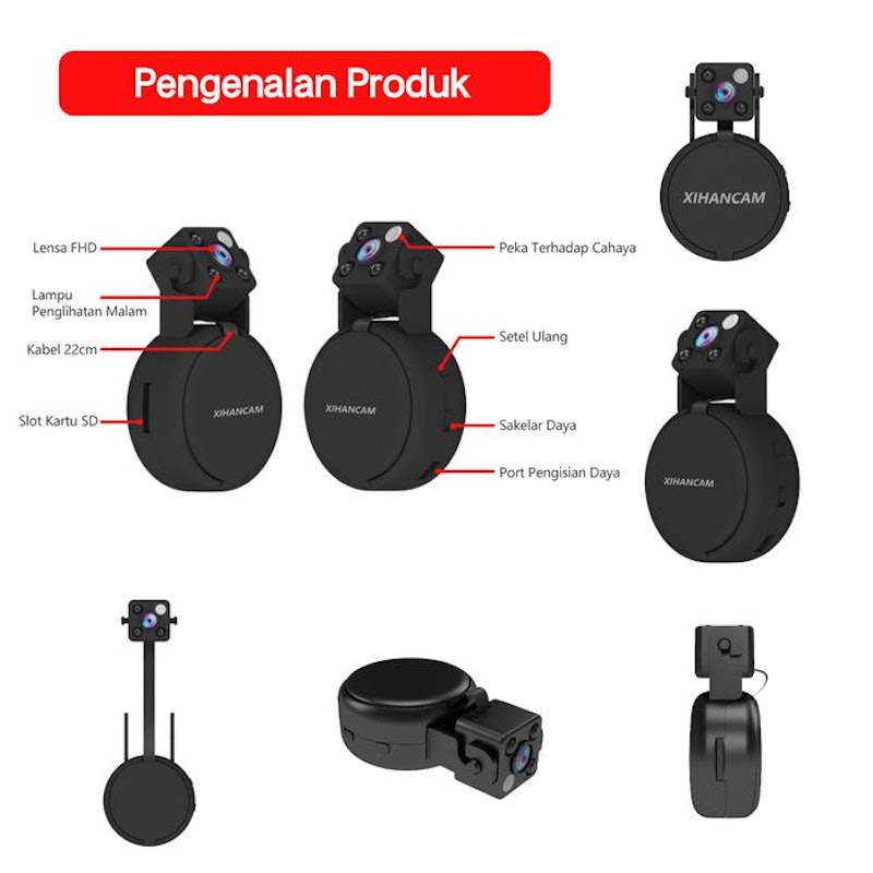 XIHANCAM 3MP CCTV Mini baterai 5