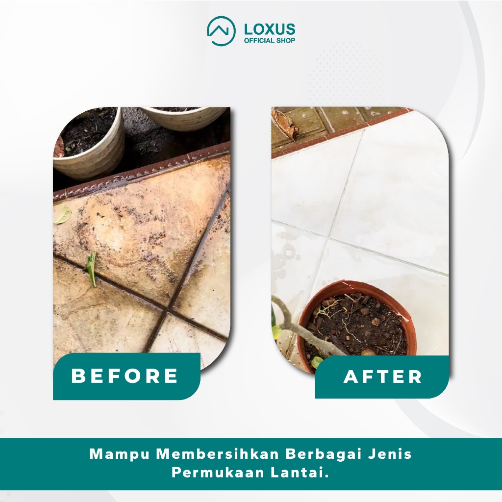 Natas Nitis Netes Loxus Hard Surface Pembersih Nat Lantai Granit Keramik
