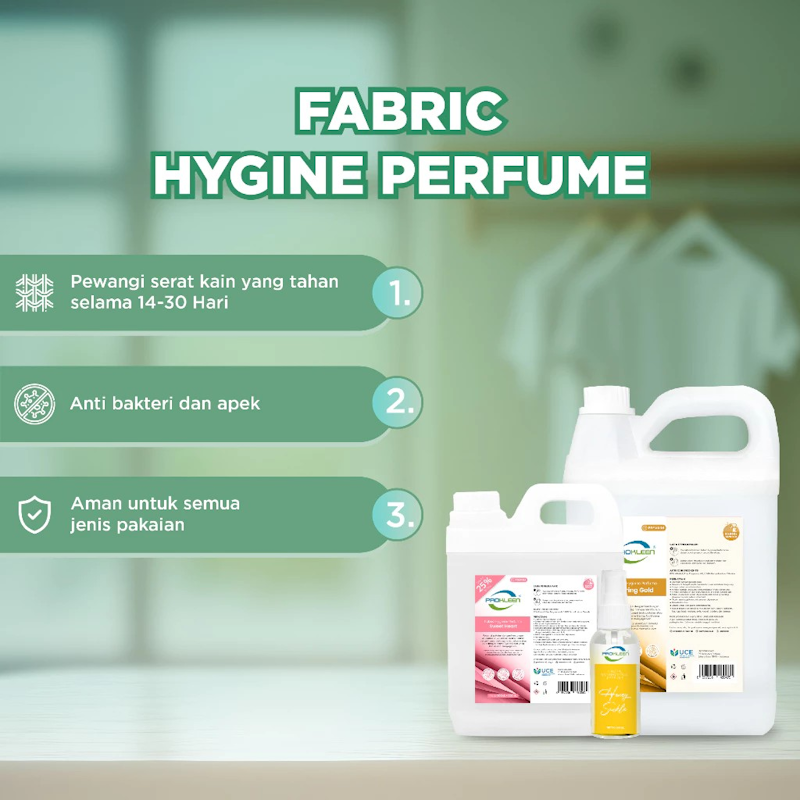 PROKLEEN Fabric Spray Antibacterial Parfum Laundry 3