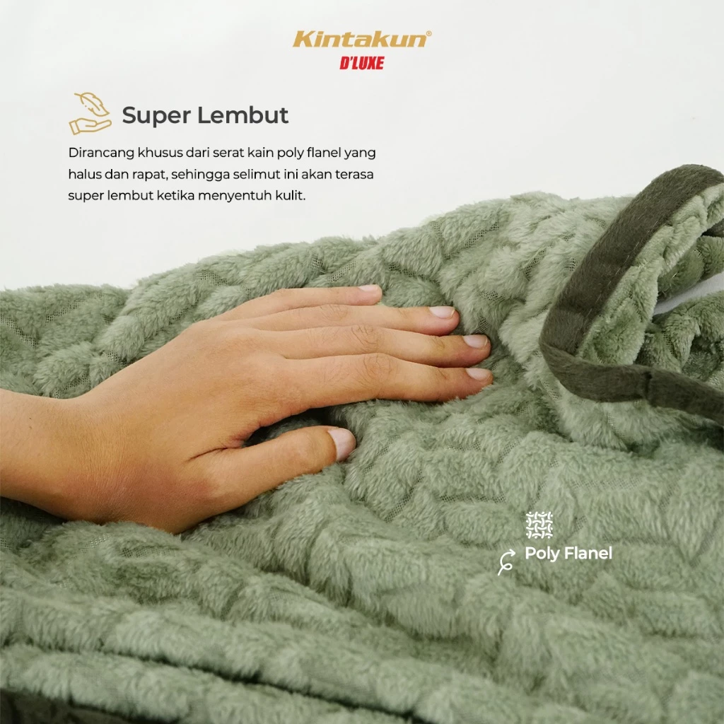 Kintakun D'luxe Selimut Flanel Luxury 2