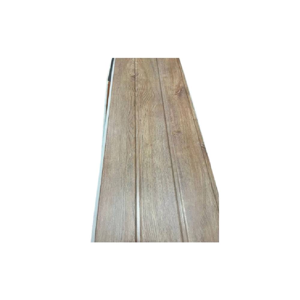 Alfafon Plafon PVC Serat Kayu Jati Coklat Muda  ｜ NF 30630