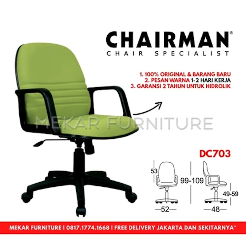 Chairman Kursi Kursi Kantor DC 703