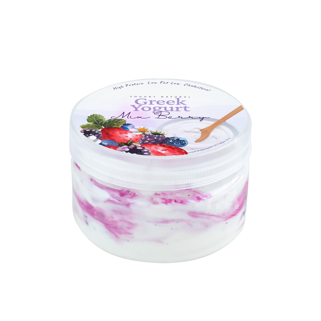  House of Organix Greek Yoghurt with Fruits Berries