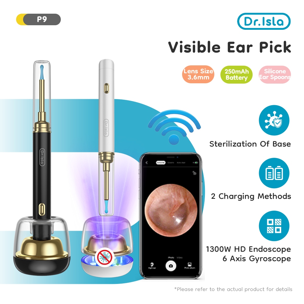  Dr. Isla Smart Visual Ear Picker UV  P9