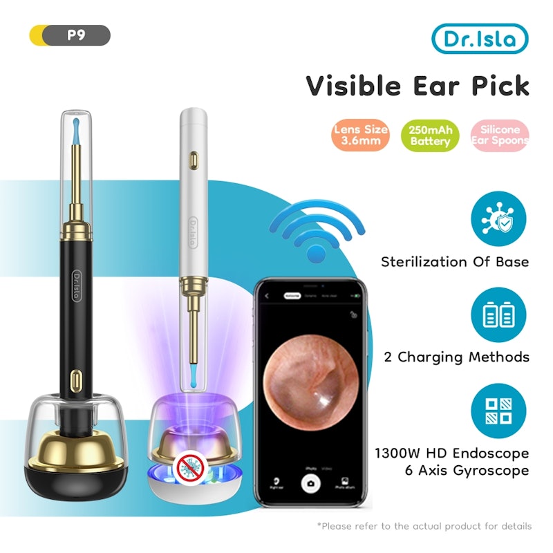 Dr. Isla Smart Visual Ear Picker UV 2
