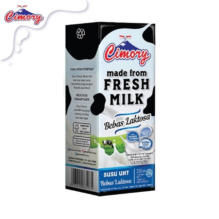 Cisarua Mountain Diary Cimory Susu UHT Bebas Laktosa 250 ml
