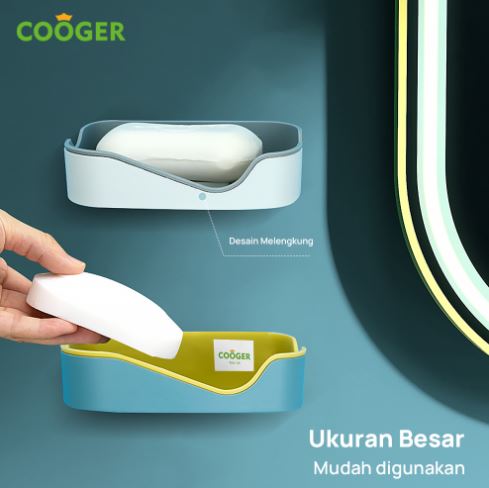 Cooger Box Wadah Tempat Penyimpanan Sabun