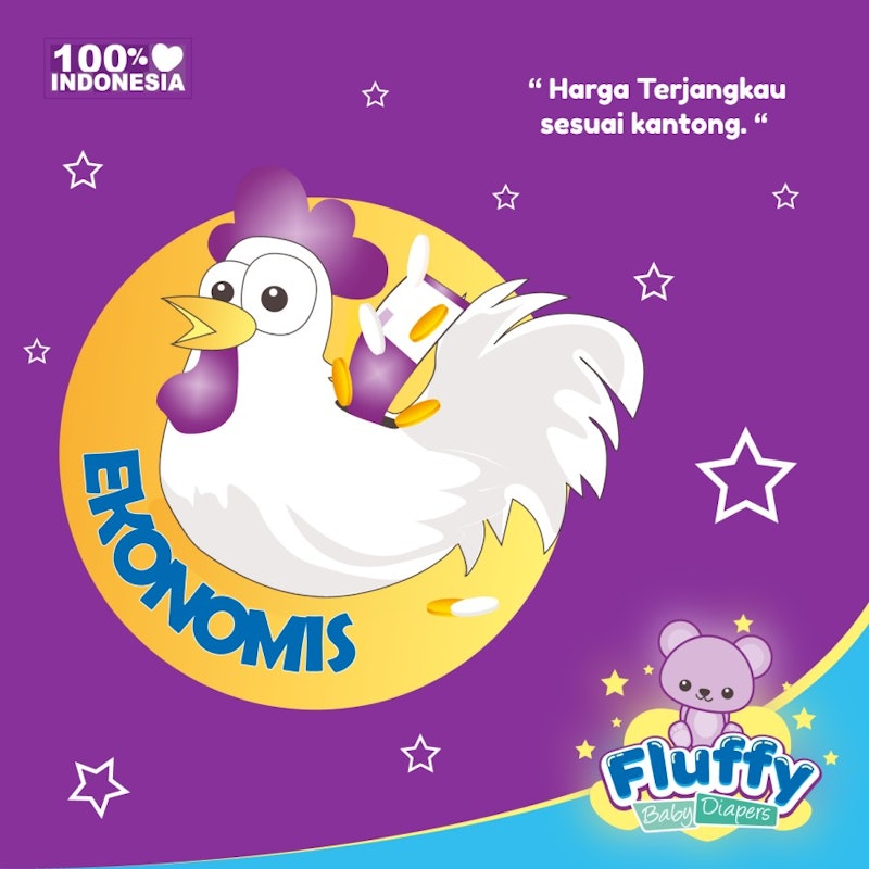 Fluffy Baby Diapers Tape 2